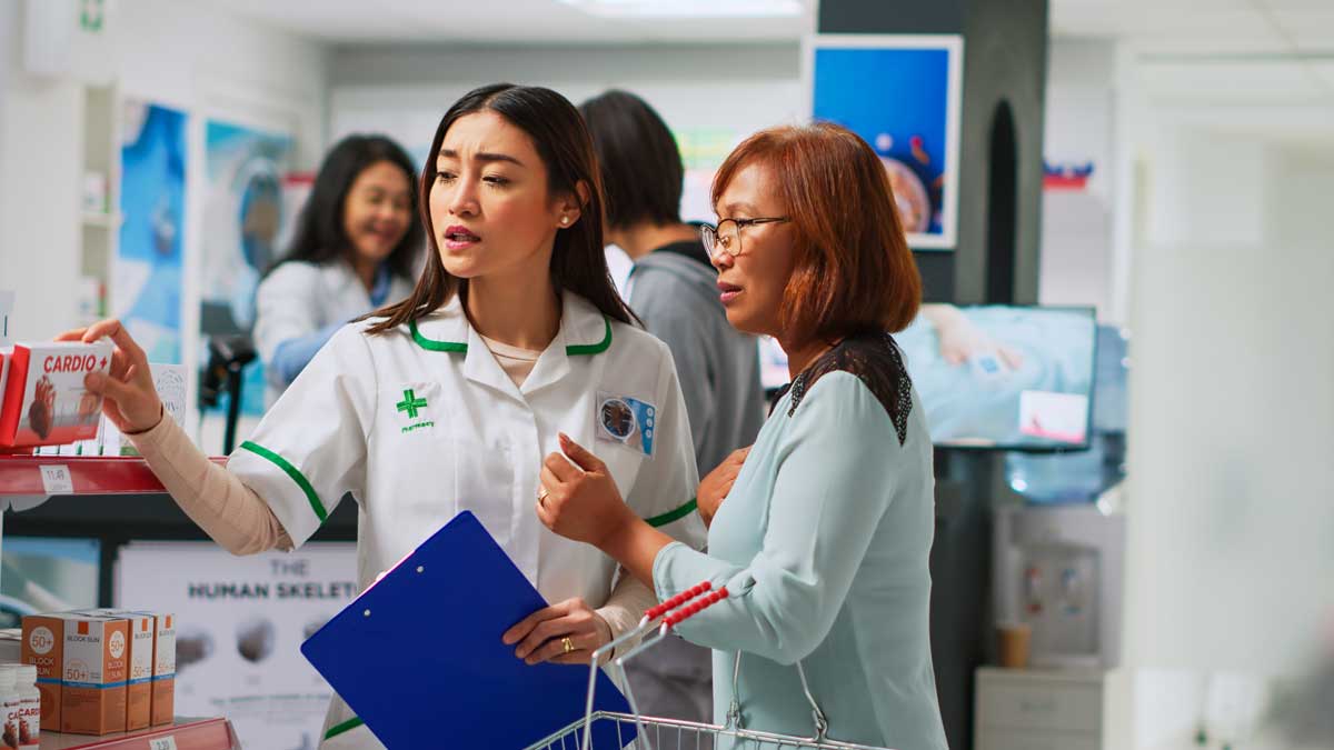 VN Pharmacy Stocking Shelves